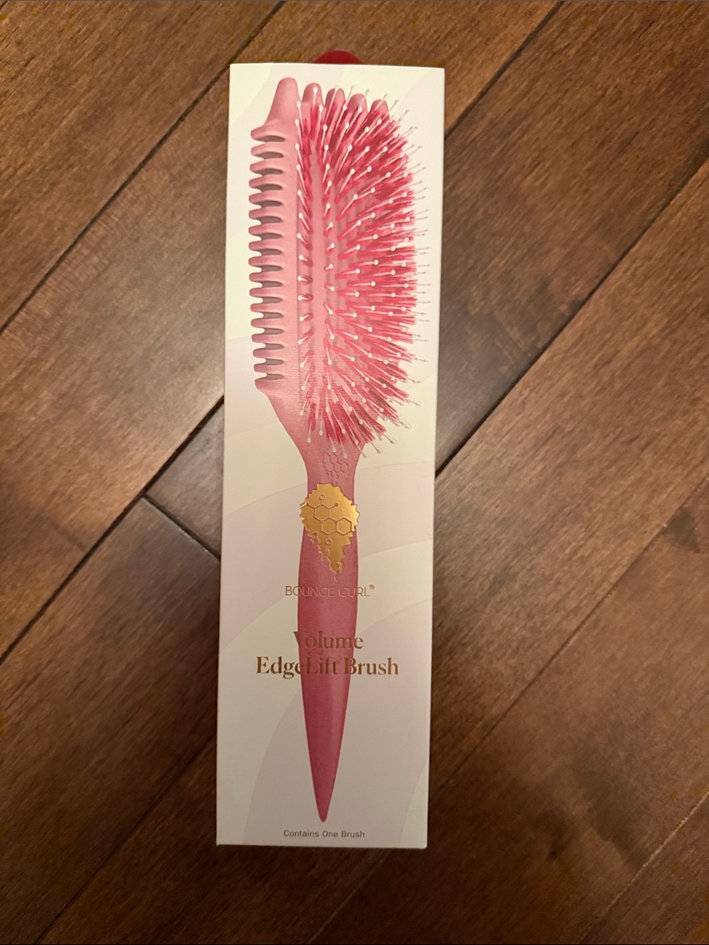Volume EdgeLift Curl Brush by Bounce Curl - Raspberry
